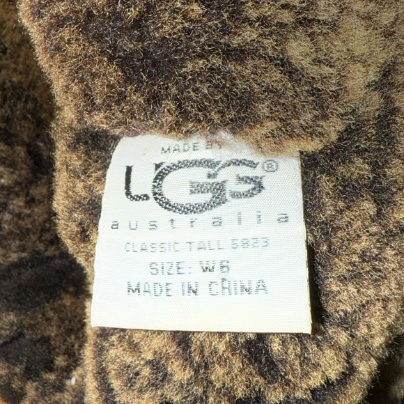 UGG Classic Tall Metallic Gold Boots Size 6 - Picture 5 of 7